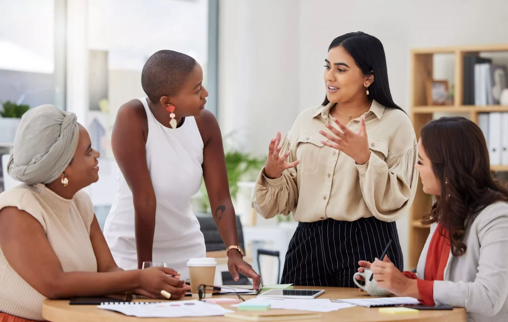 Manager avec sa team