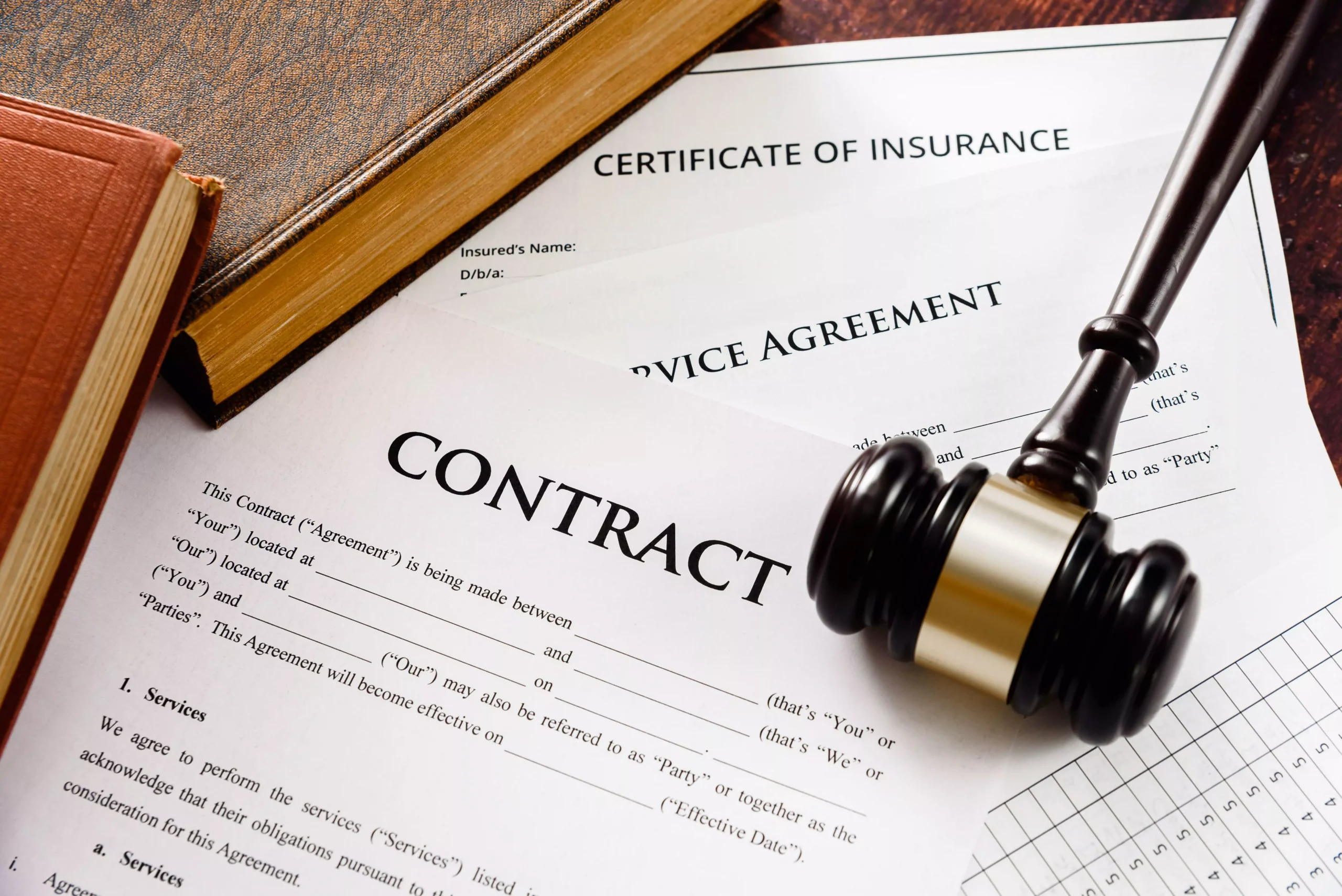 Contrat de travail avec marteau